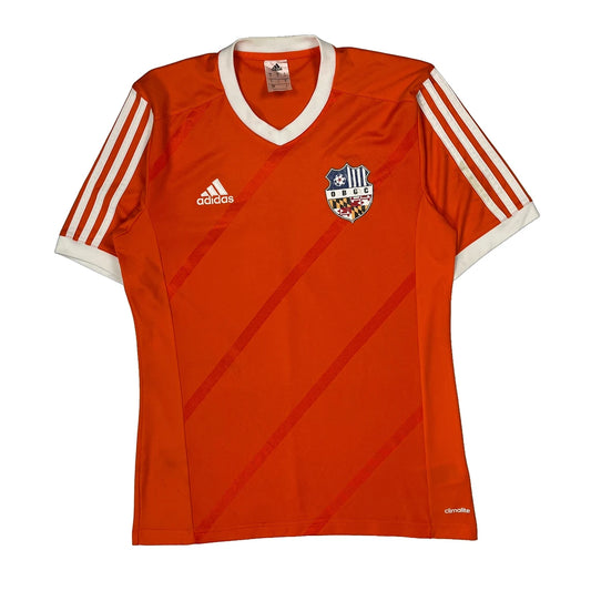 Vintage Obgc Adidas Football Shirt - Small Orange Polyester