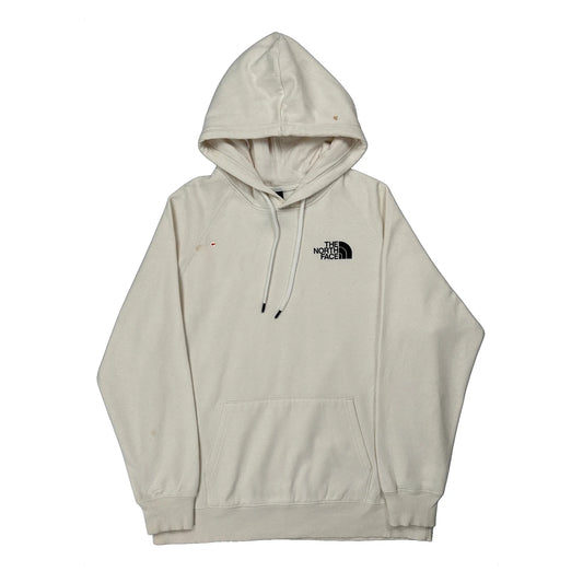 Never Stop Exploring The North Face Hoodie - XL Cream Cotton