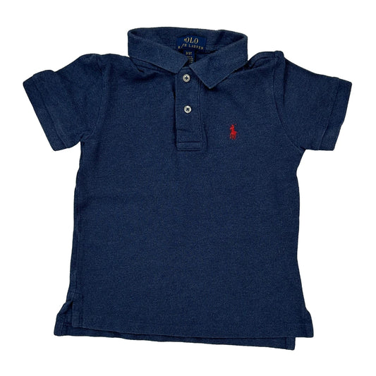 Vintage Age 3 Polo By Ralph Lauren Polo Shirt - XS Blue Cotton