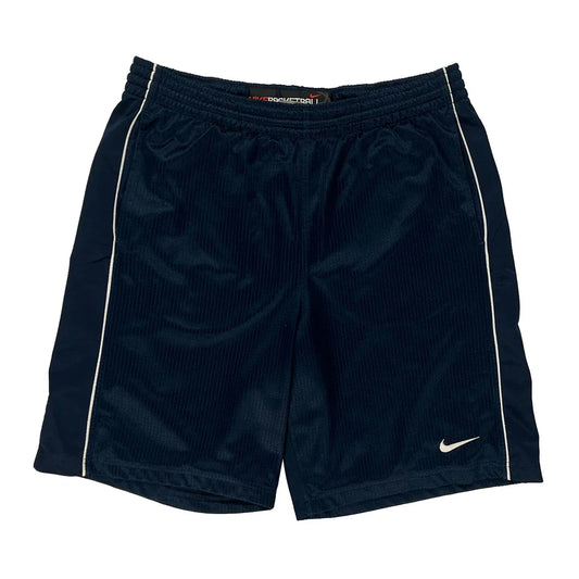 Vintage Basketball Nike Sport Shorts - Small Navy Polyester