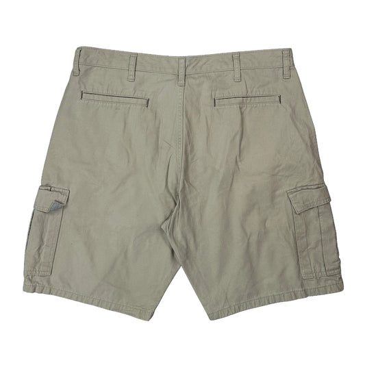 Wrangler Cargo Shorts - 36W 10L Beige Cotton