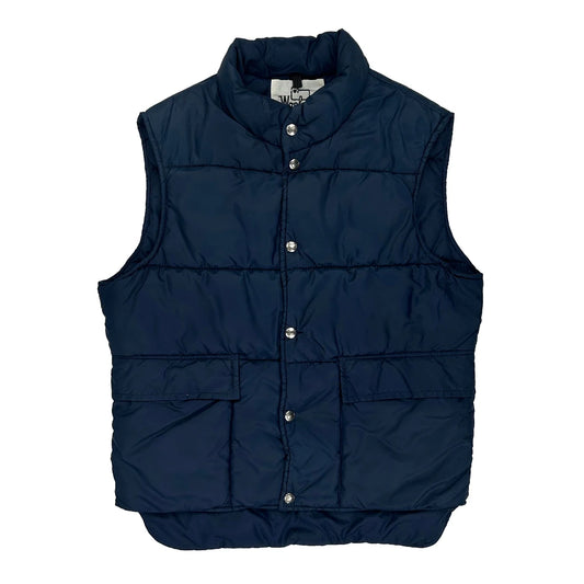 Woolrich Gilet - Medium Blue Polyester
