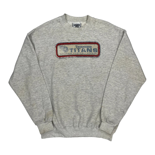 Tennessee Titans Lee Football Sweatshirt - Medium Grey Cotton