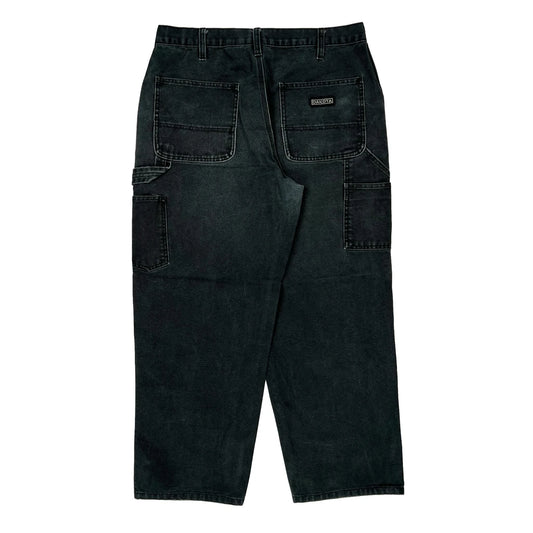 Dakota Grizzly Carpenter Trousers - 31W 30L Black Cotton