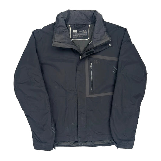 Helly Hansen Jacket - Large Black Polyester