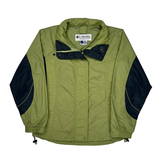 Columbia Windbreaker - Medium Green Nylon