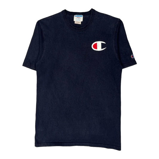Champion T-Shirt - Small Navy Cotton