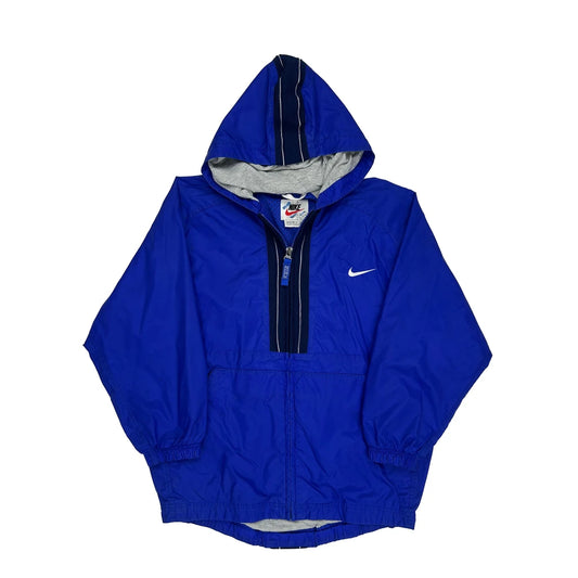 Nike Windbreaker - Medium Blue Polyester