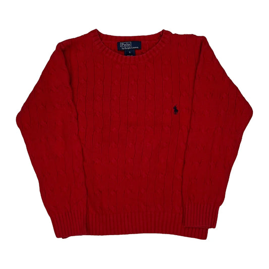 Age 5 Polo By Ralph Lauren Jumper - XS Red Cotton
