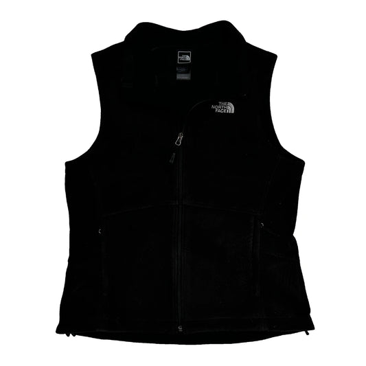 The North Face Fleece Gilet - Large Black Polyester