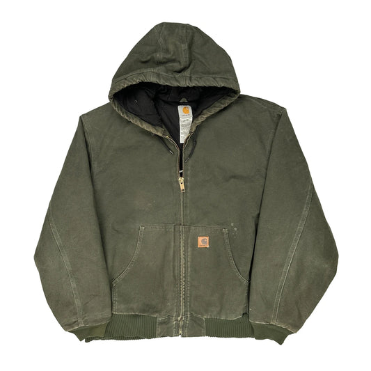 Carhartt J130 Mos Jacket - XL Green Cotton