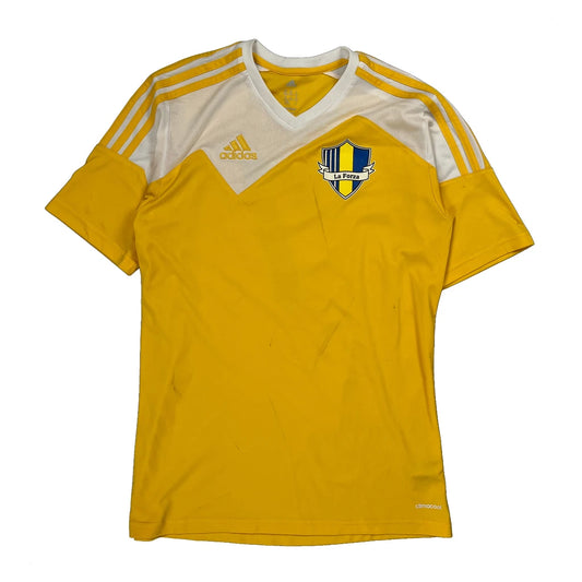 Youth La Forza Adidas Football Shirt - XL White Polyester