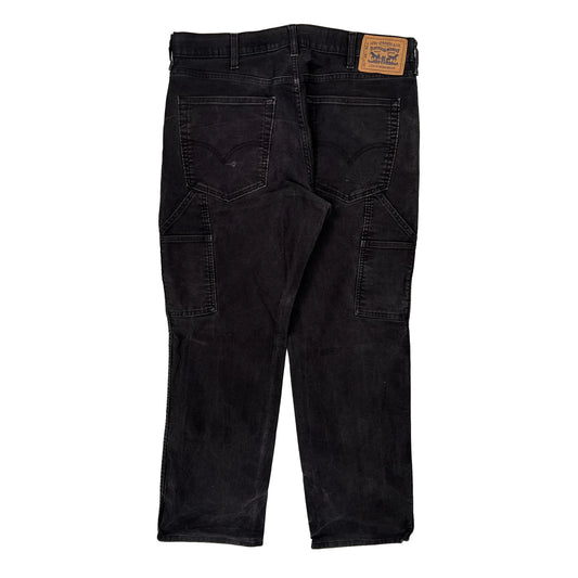 Levis Carpenter Trousers - 36W 30L Black Cotton