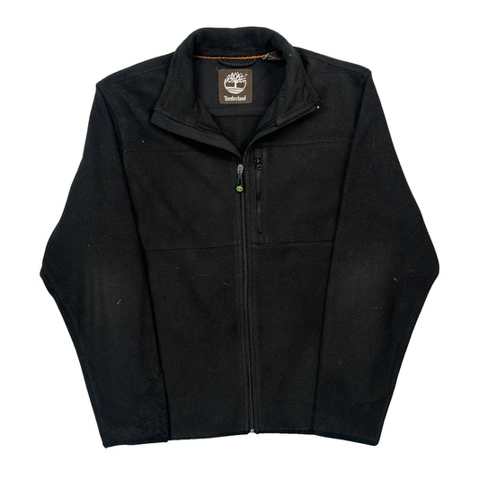 Timberland Fleece Jacket - Medium Black Polyester