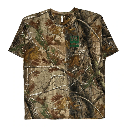 Vintage Unbranded Camo T-Shirt - 2XL Khaki Cotton
