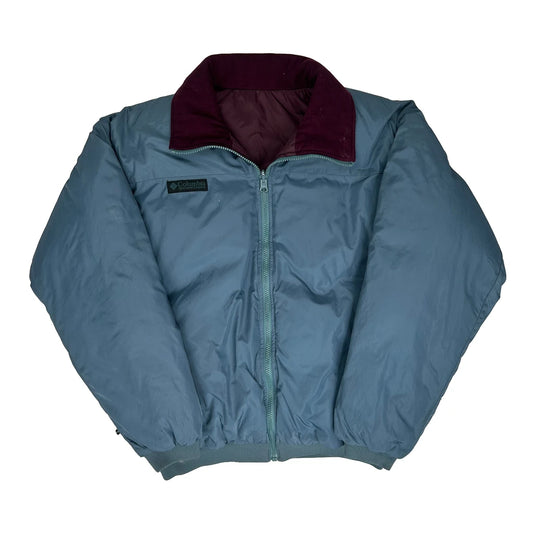 Columbia Reversible Puffer - Medium Blue Down