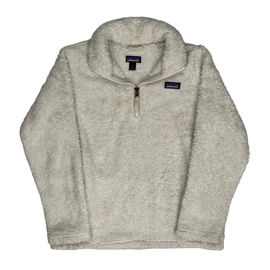 Patagonia Fleece - Large Cream Polyester