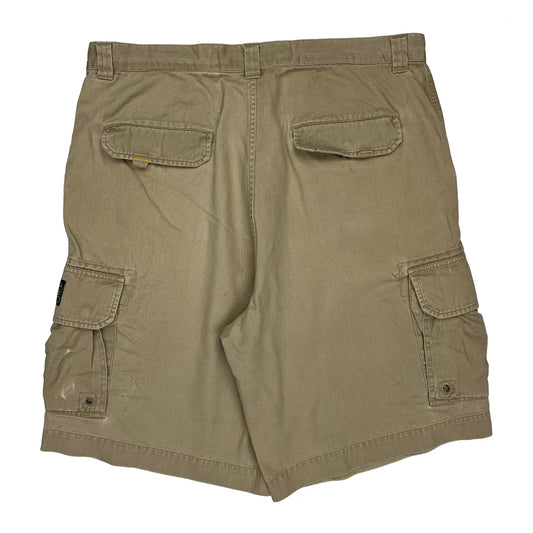 Vintage Nautica Cargo Shorts - 38W 11L Beige Cotton