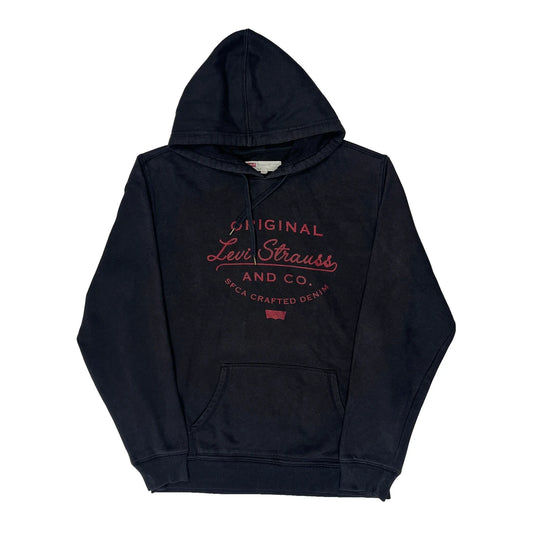Levis Hoodie - Large Black Cotton Blend