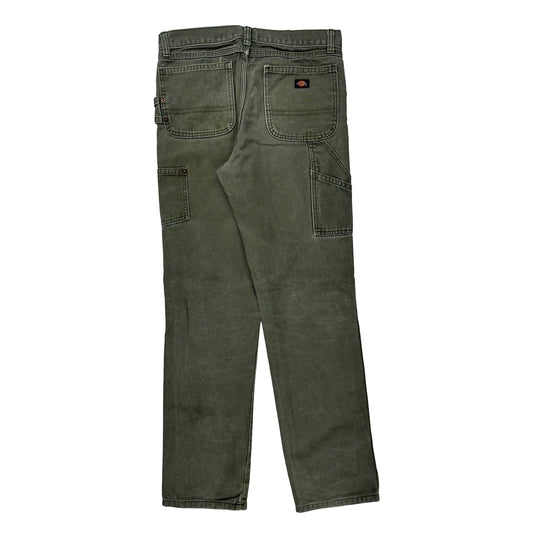 Dickies Carpenter Trousers - 30W 31L Grey Cotton