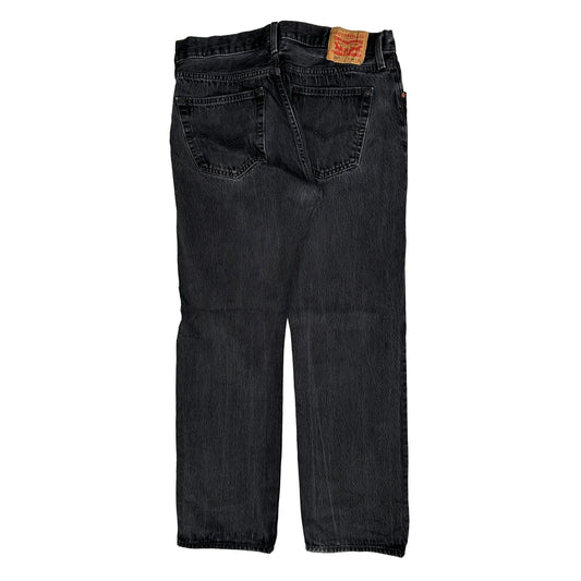 501 Levis Jeans - 33W 31L Black Cotton