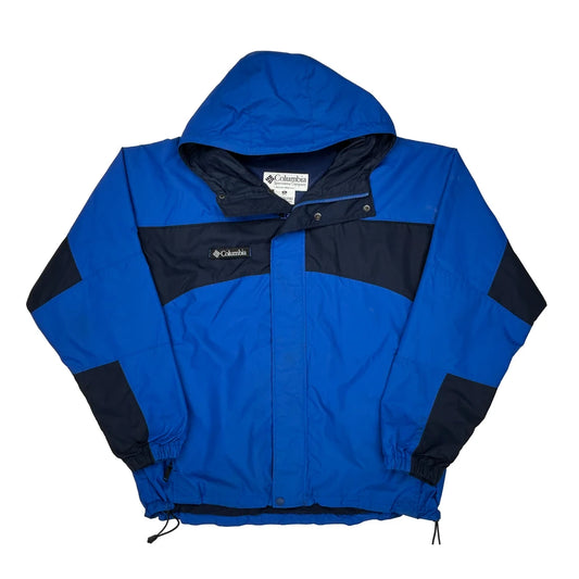 Columbia Windbreaker - XL Blue Nylon