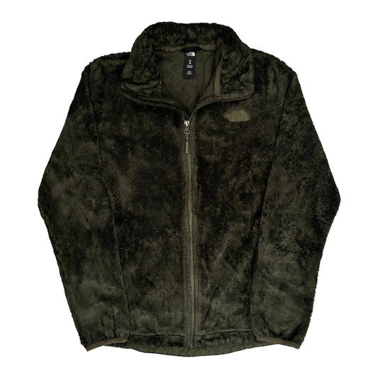 The North Face Fleece Jacket - Medium Green Faux Fur
