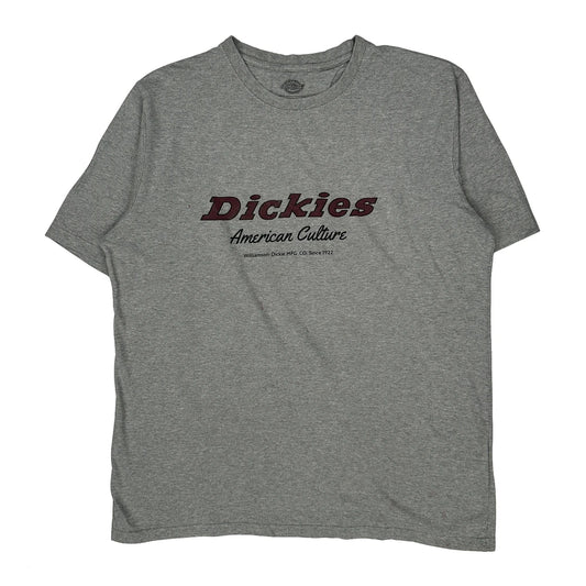 Dickies T-Shirt - XL Grey Cotton
