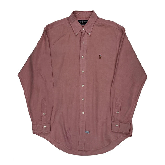 Ralph Lauren Shirt - Large Red Cotton