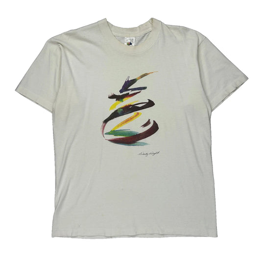 Fruit Of The Loom Single Stitch T-Shirt - Large Multicoloured Cotton
