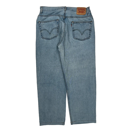 550 Levis Jeans - 33W 29L Light Wash Cotton