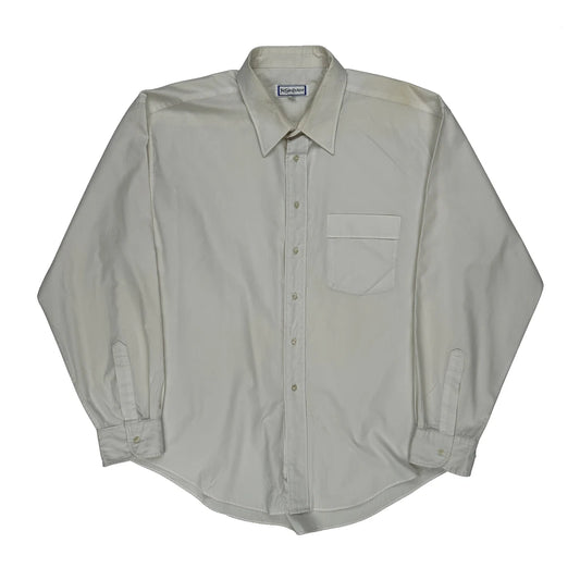 Yves Saint Laurent Shirt - XL White Cotton