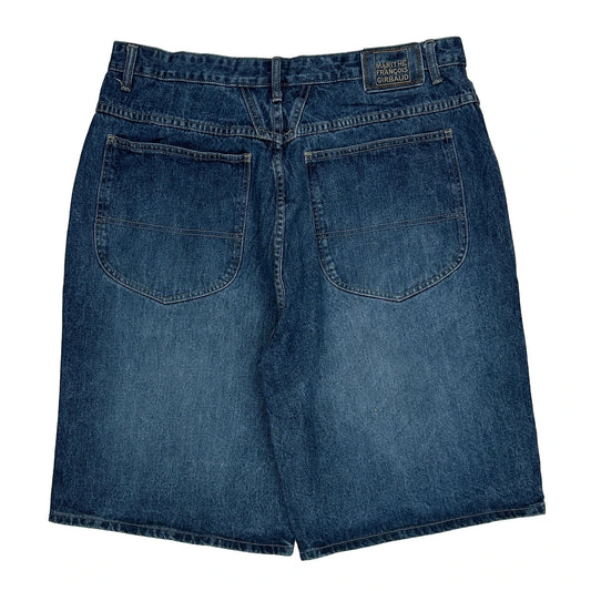 Francois Girbaud Baggy Denim Shorts - 38W 11L Blue Cotton