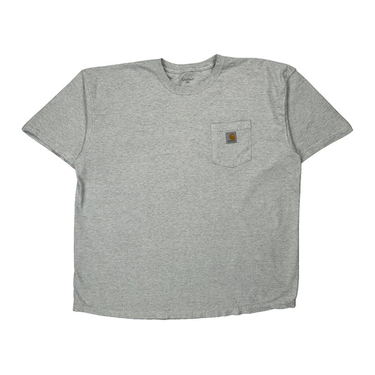 Carhartt T-Shirt - 2XL Grey Cotton