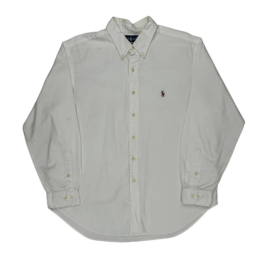 Ralph Lauren Shirt - XL White Cotton