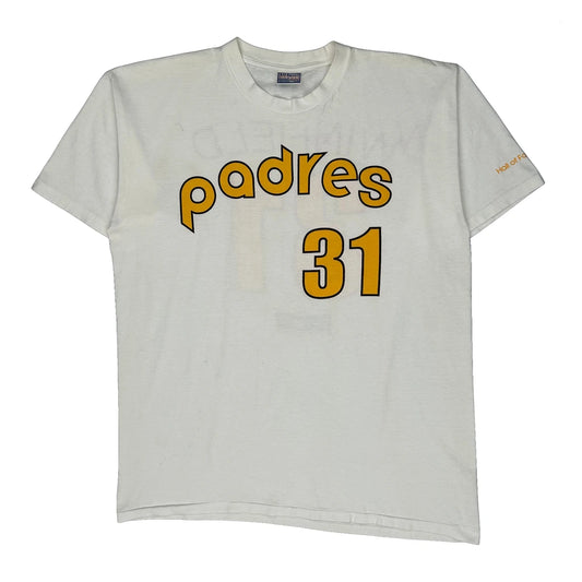 Padres All Sports Mlb T-Shirt - XL White Cotton