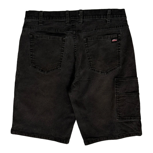 Dickies Denim Shorts - 33W 11L Black Denim
