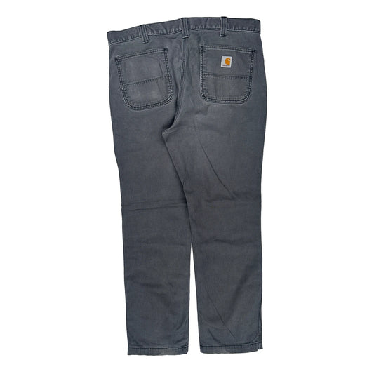 Carhartt Trousers - 36W 30L Grey Cotton