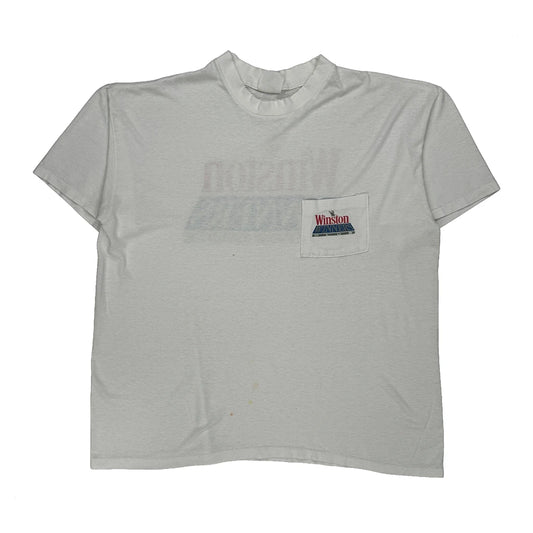 Winners Club Winston Graphic T-Shirt - Large White Cotton