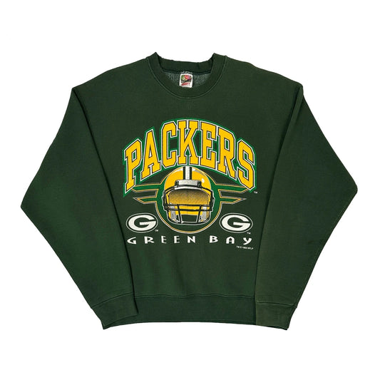 Green Bay Packers Fruit Of The Loom Nfl Sweatshirt - XL Green Cotton