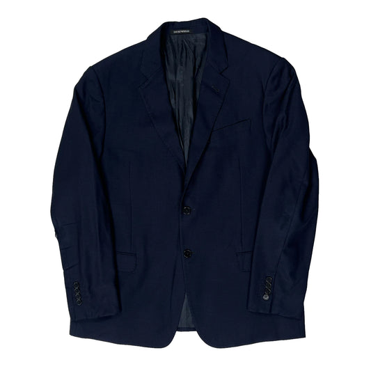 Emporio Armani Blazer - Medium Navy Wool