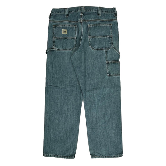 Lee Carpenter Jeans - 34W 30L Light Wash Denim
