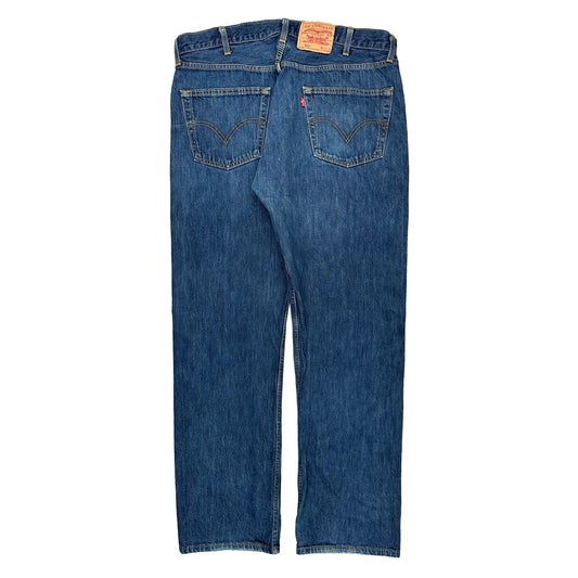501 Levis Jeans - 38W 34L Blue Cotton