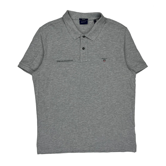 Gant Polo Shirt - 2XL Grey Cotton