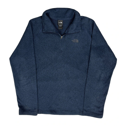The North Face Fleece - Large Blue Polyester