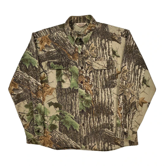 Hunting Realtree Camo Shirt - 2XL Camo Cotton