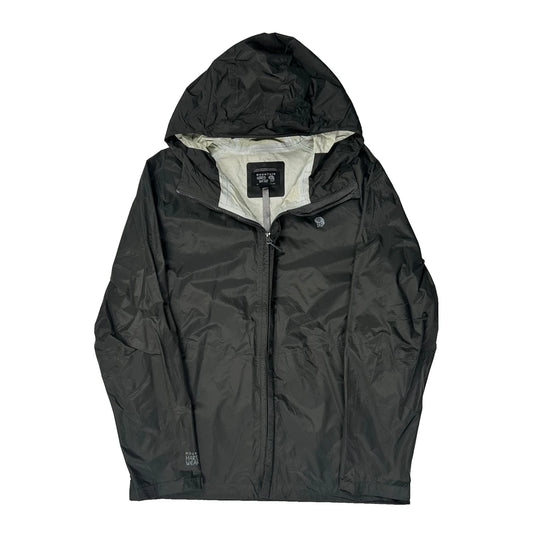 Mountain Hard Wear Hiking Waterproof Jacket - Large Black Nylon