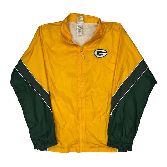 Green Bay Packers Age 16 Nfl Windbreaker - XL Green Polyester