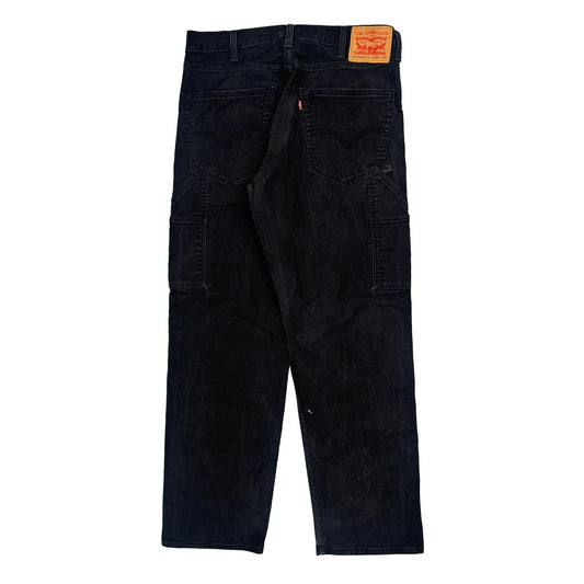 Levis Carpenter Jeans - 34W 31L Black Cotton