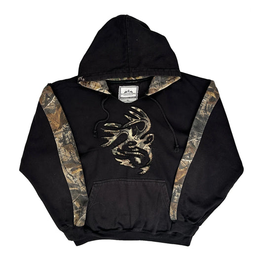 Legendary Whitetails Camo Hoodie - XL Black Cotton Blend